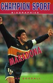 Omslag van Maradona (Champion Sport Biographies) door Lian Goodall
