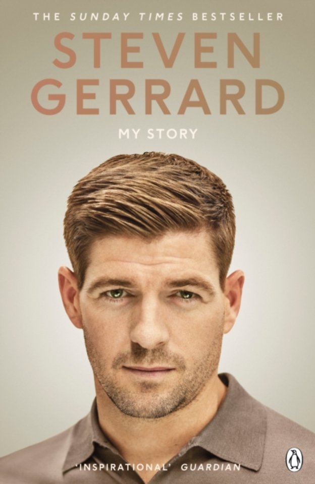 Omslag van My Story door Steven Gerrard