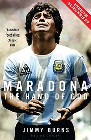 Omslag van Maradona door Jimmy Burns