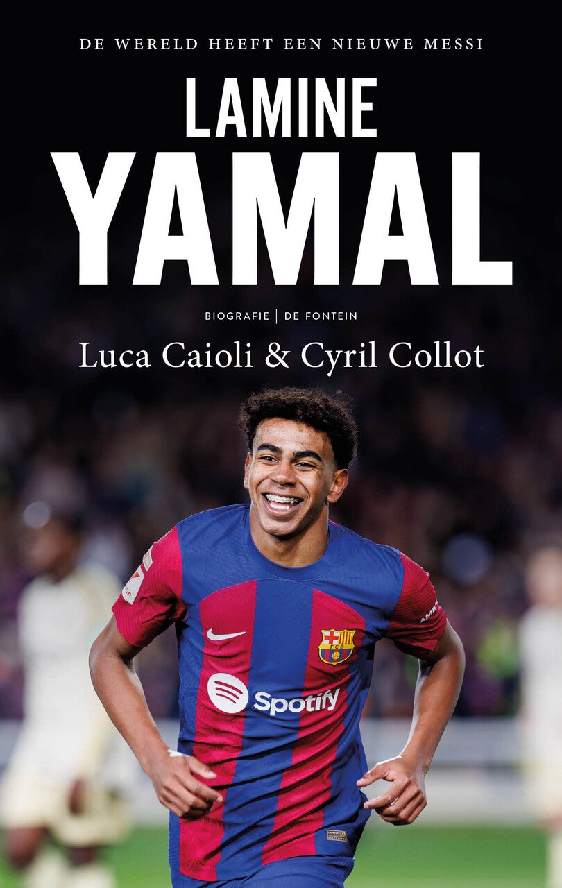 Omslag van Lamine Yamal door Luca Caioli, Cyril Ollot