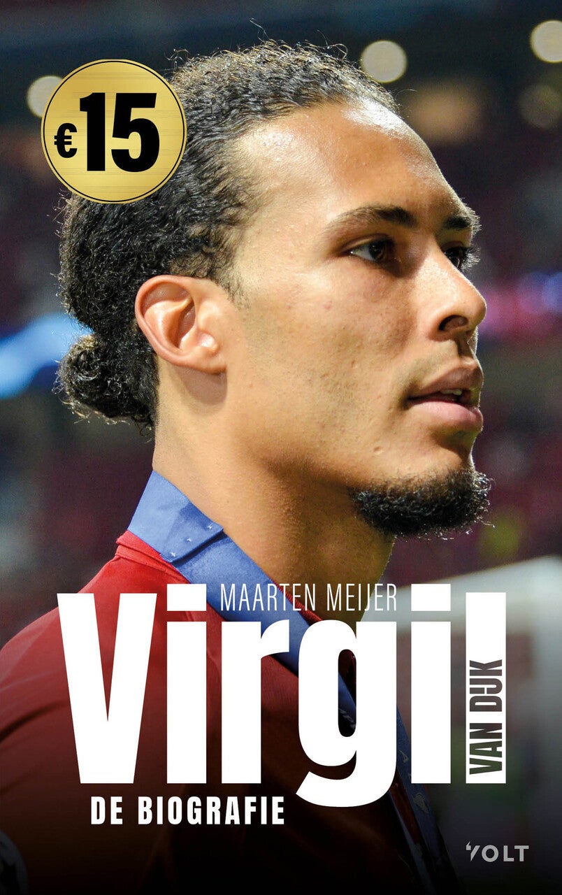 Omslag van Virgil van Dijk door Maarten Meijer