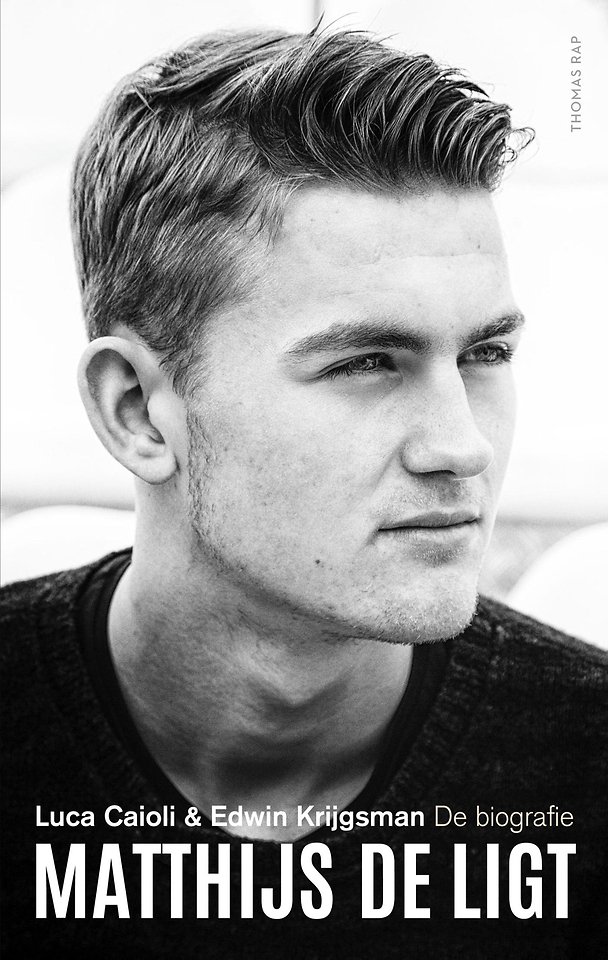 Omslag van Matthijs de Ligt door Luca Caioli, Edwin Krijgsman