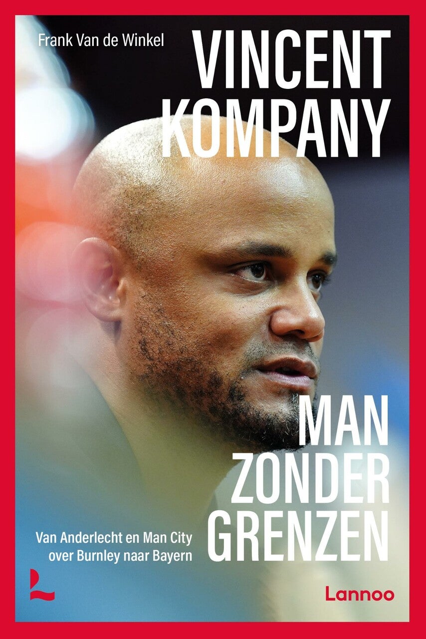 Omslag van Vincent Kompany, man zonder grenzen door Frank Van de Winkel