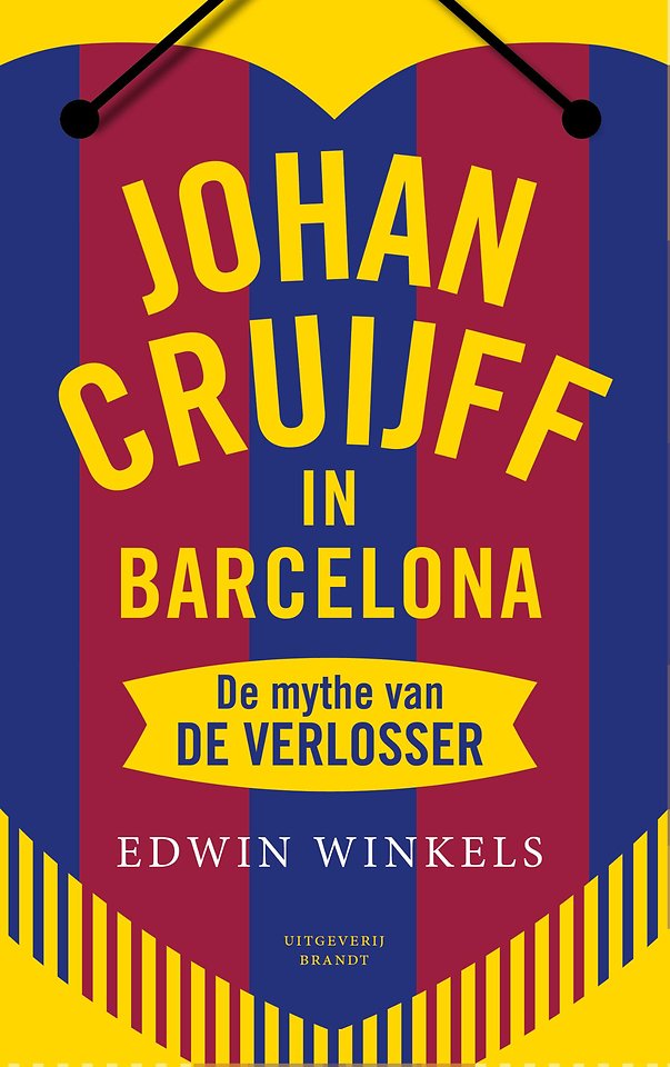 Omslag van Johan Cruijff in Barcelona door Edwin Winkels